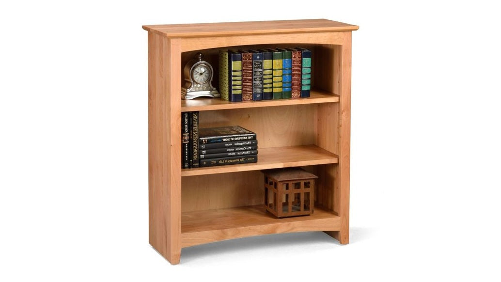 30" X 36" Alder Bookcase