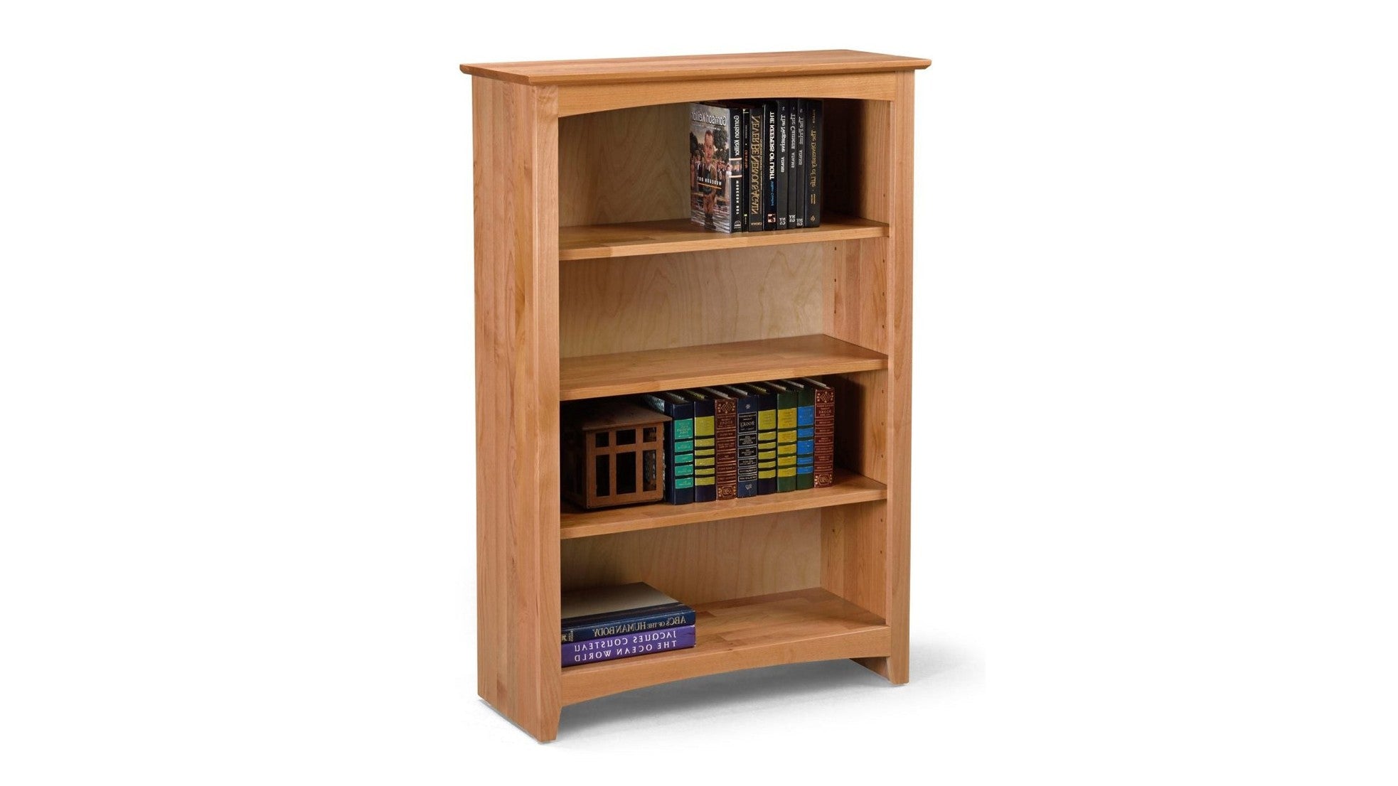 30" x 48" Alder Boookcase