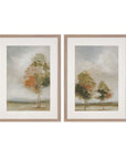 Quiet Meadow Framed Canvas Set of 4 - Cream