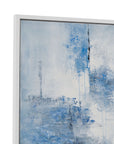 Perdido Framed Canvas - Blue