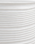 Borderline - White Drum Table