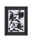 Expressive Abstract I Framed Print - Black