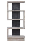 Nicasia - Modern Etagere - Silver