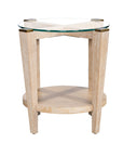 Dunes - End Table - Bleached Oak