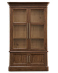 Cashiers - Display Cabinet - Chestnut