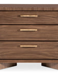 Eleana - Three Drawer Nightstand - Light Caramel
