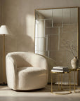 Delphine - Floor Mirror - Antique Gold