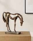 Openly Grazing - Horse Sculpture