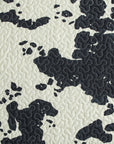 Clara - King Cowhide Reversible Quilt Set (Set of 3) - Black