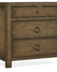 Sundance - 3-Drawer Nightstand - Dark Brown