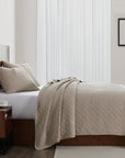 Cotton Gauze - Twin Stonewashed Quilt - Sable