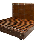 Gentlemen's - King Bed - Dark Brown