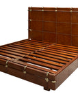 Gentlemen's - King Bed - Dark Brown