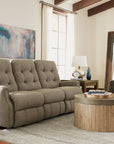 Devon - Reclining Sofa, Nailhead Trim