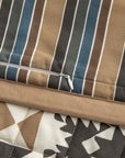 Mosaic - King Reversible Quilt Set Set of 3 - Multi Color
