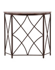 Madaline - Console - Dark Brown
