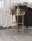 Tilly - Accent Table - Bright Gold