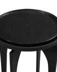 Moore - Accent Table - Matte Black