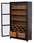 Merlot - Cabinet - Light Brown / Black