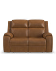Ziggy - Power Reclining Loveseat With Power Headrest, Lumbar, Heat & Massage
