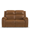 Ziggy - Power Reclining Loveseat With Power Headrest, Lumbar, Heat & Massage