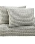 Fenton - Queen Duvet Cover Set Set of 3 - Taupe / Gray / Cream