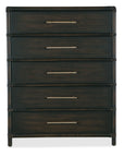 Retreat - Pole Rattan Five-Drawer Chest