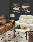 Alister - Power Gliding Sofa With Power Headrests & Lumbar