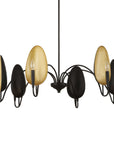 Warwick - 6 Light Chandelier - Matte Black