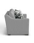 Milo - Fabric Loveseat With Nailhead Trim