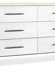 Cascade - 6-Drawer Dresser - White