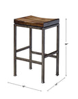 Beck - Industrial Bar Stool