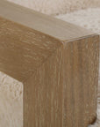 Jackson - Sheepskin Accent Chair - Light Brown