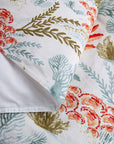 Oceania - King Duvet Cover Set Set of 3 - Coral