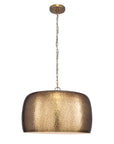 Lemont - Hammered Brass 1 Light Pendant - Brass