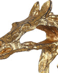 Gallop - Sculpture - Gold