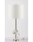 Radiant - Table Lamp - Clear Brushed Silver