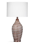 Santa - Cruz Table Lamp - Light Brown / White