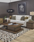 Athens - End Table - Chocolate Brown
