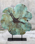 Bahati Wood - Sculpture - Blue