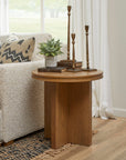 Waterfall - Round End Table