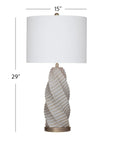 Vanessa - Table Lamp - Gray