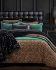 Adrienne - King Comforter Set Set of 3 - Gold