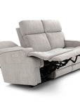 Ashbee - Power Sofa With Power Recline, Power Headrest, Zero Gravity And 3" Footrest Extension