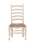 Bradley - Ladderback Side Chair - Beige / Light Brown