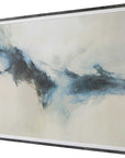 Terra Nova - Abstract Framed Print - Beige