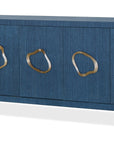 Commerce And Market - Paige Five-Door Credenza - Blue