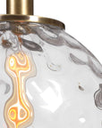Mimas - 1 Light Globe Pendant - Gold