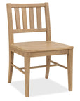Driftwood - Splatback Side Chair Set of 2