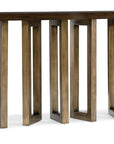 Melange - Connelly Hall Console - Dark Brown